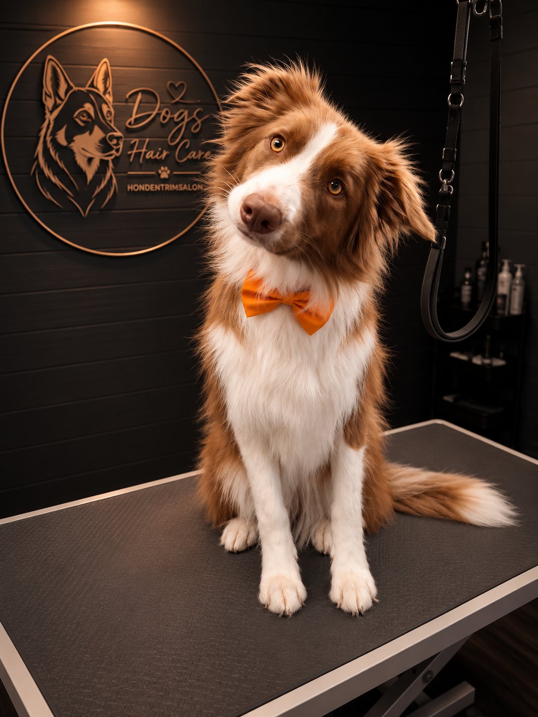 Getrimde hond bij Dog's Hair Care in Kerkrade