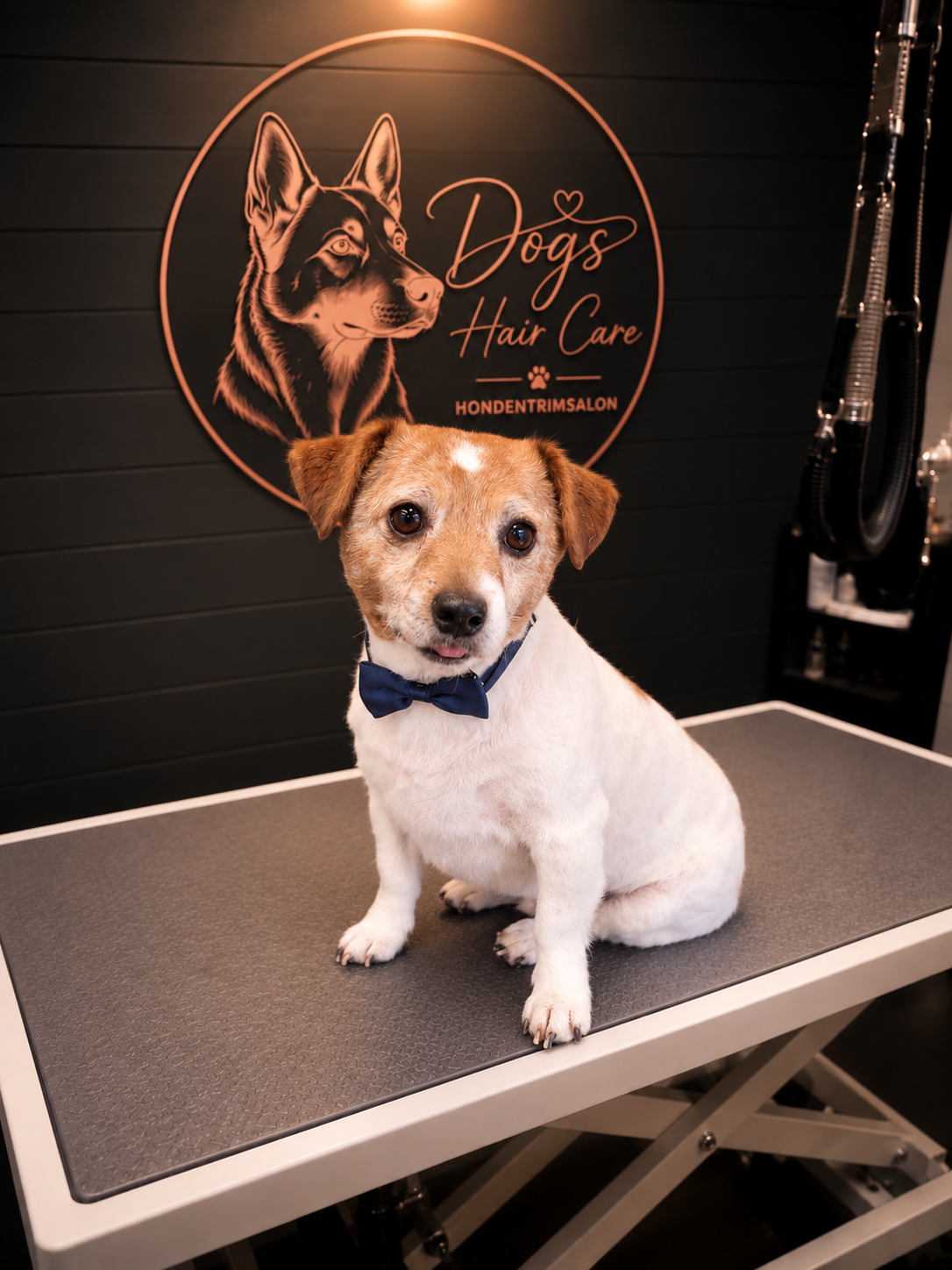 Getrimde hond bij Dog's Hair Care in Kerkrade