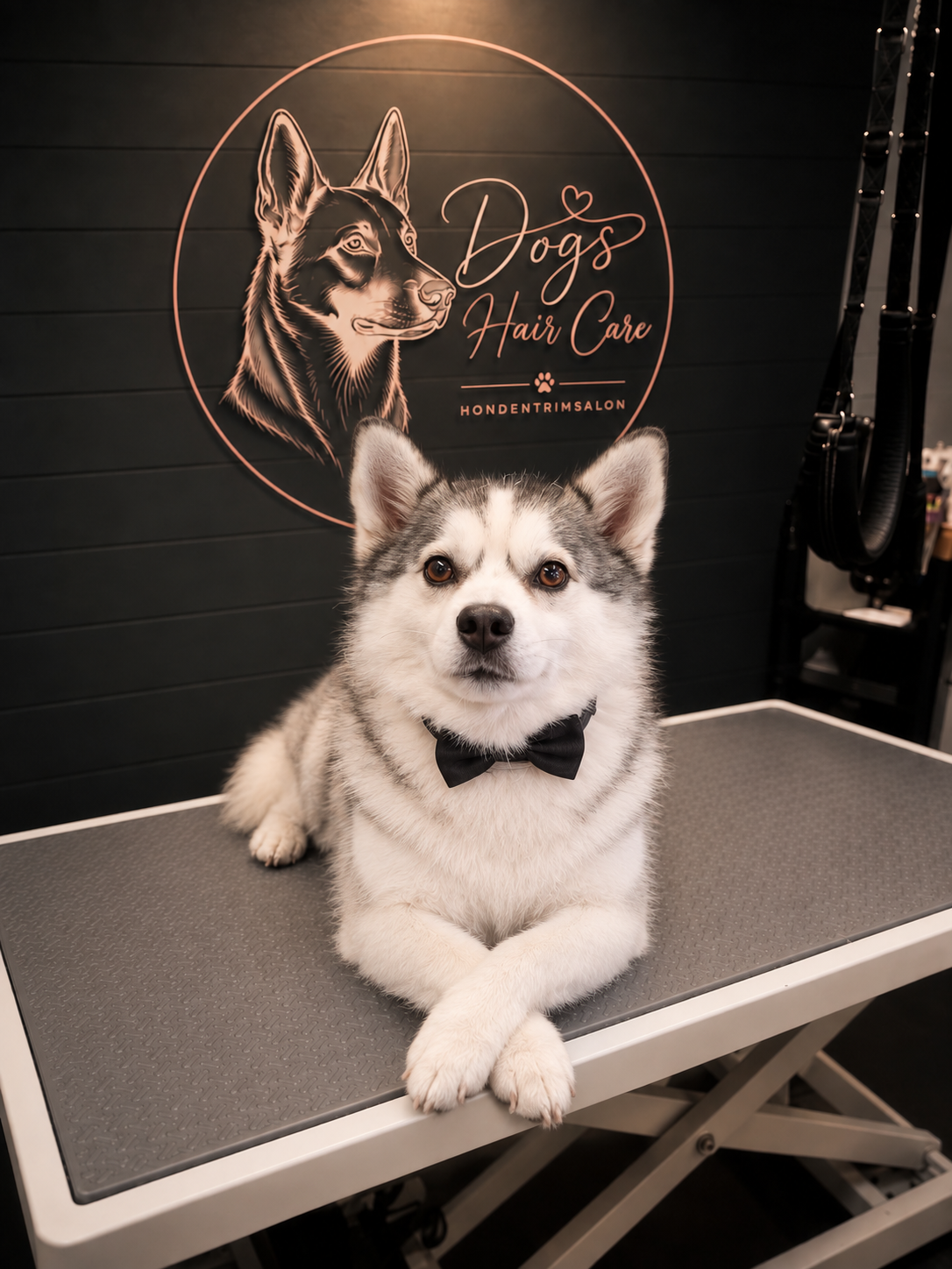 Getrimde hond bij Dog's Hair Care in Kerkrade
