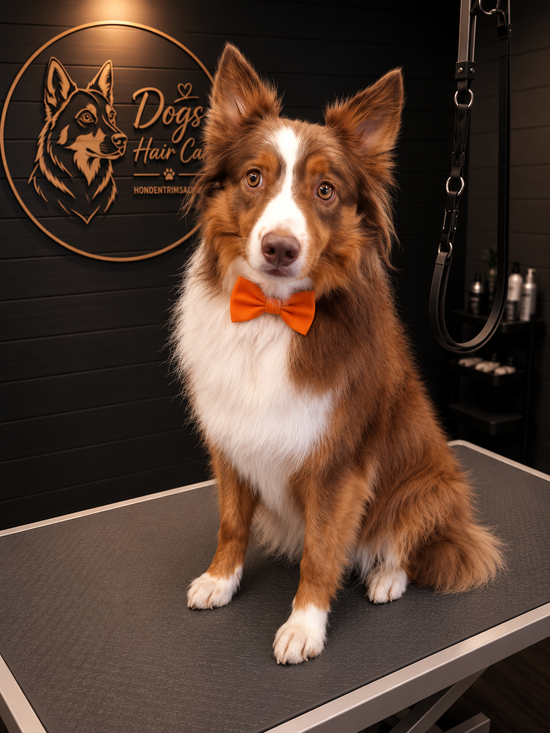 Getrimde hond bij Dog's Hair Care in Kerkrade